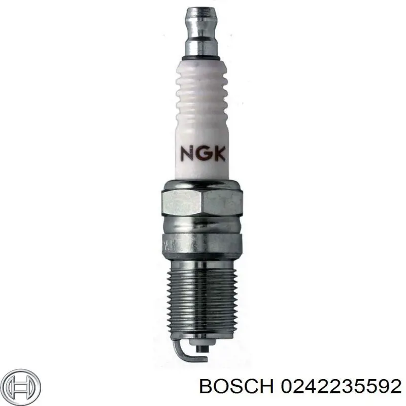Свеча Bosch 0242235592