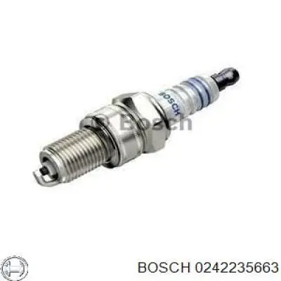 Свіча запалювання 0242235663 Bosch