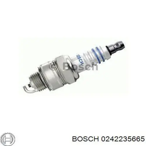 Свіча запалювання 0242235665 Bosch