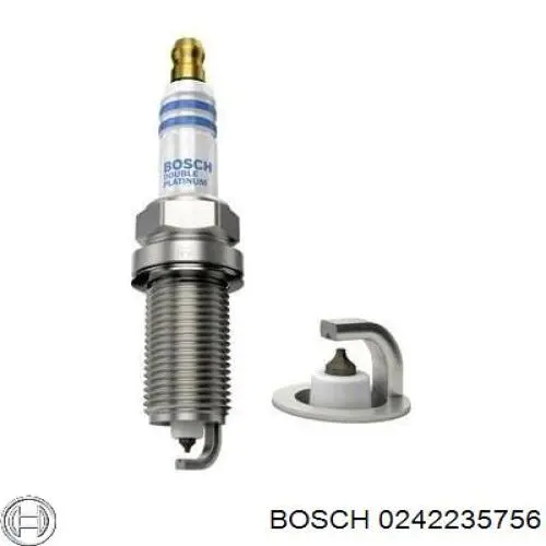 Свечи зажигания 0242235756 Bosch