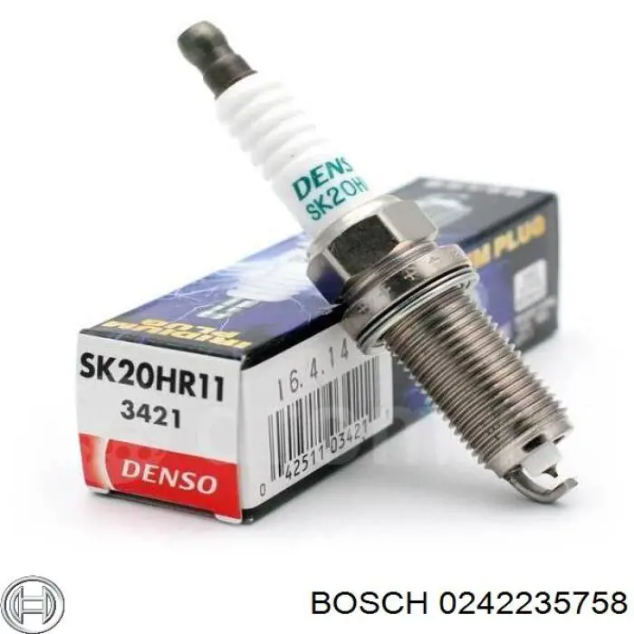 Свеча Bosch 0242235758