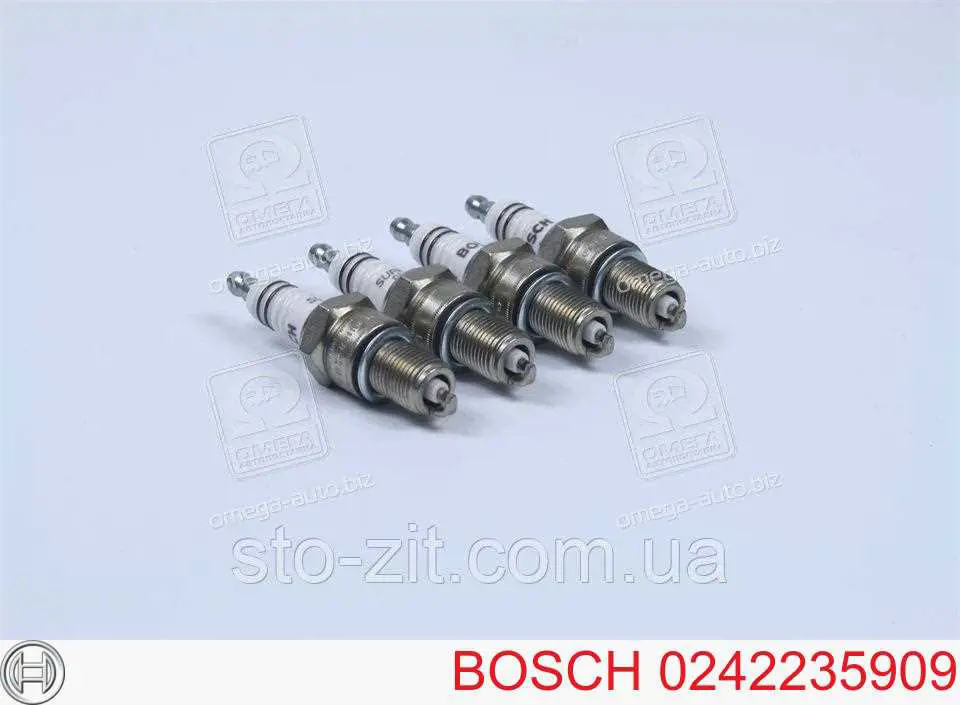 Свечи зажигания 0242235909 Bosch