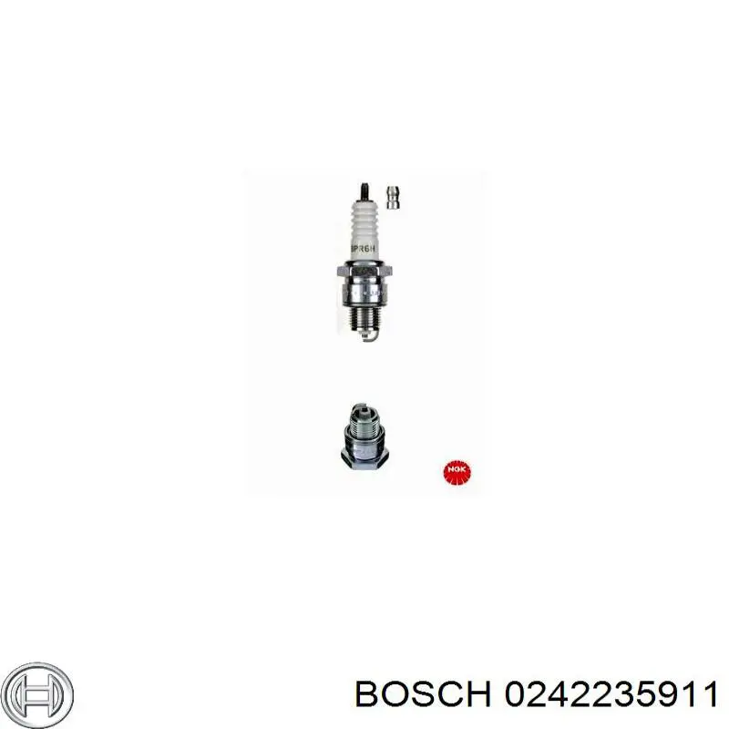 Купить 0242235911 Bosch Свечи автомобильные