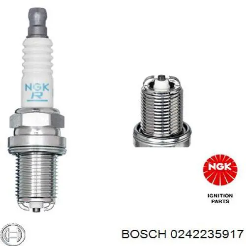 0242235917 Bosch Свечи зажигания