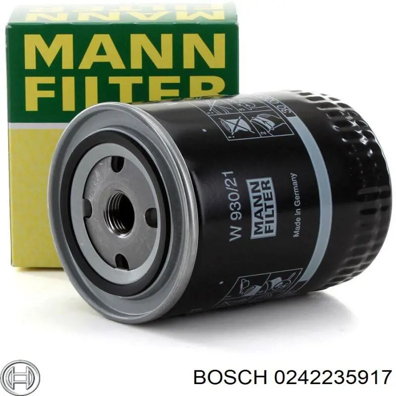 Свеча Bosch 0242235917