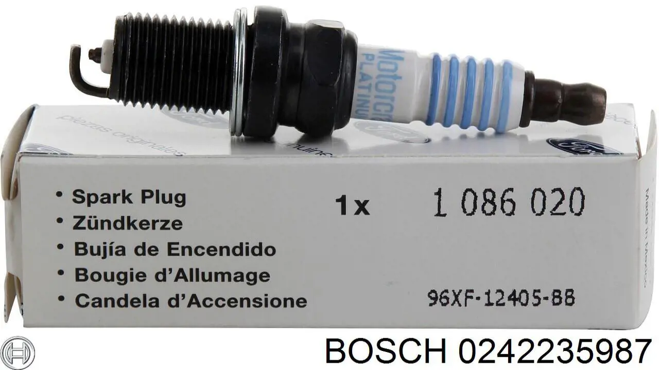 Купить 0242235987 Bosch Свечи автомобильные