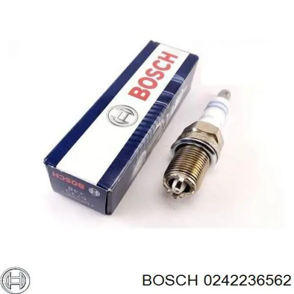Свечи зажигания 0242236562 Bosch