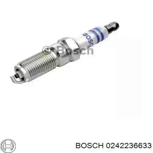 Bujía de encendido 0242236633 Bosch