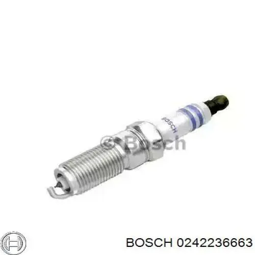 Свіча запалювання 0242236663 Bosch