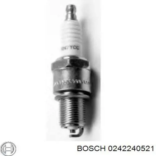 0242240521 Bosch Свечи зажигания