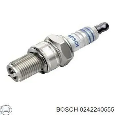 Купить 0242240555 Bosch Свечи автомобильные