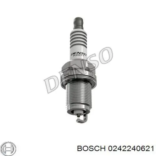 Свечи зажигания 0242240621 Bosch
