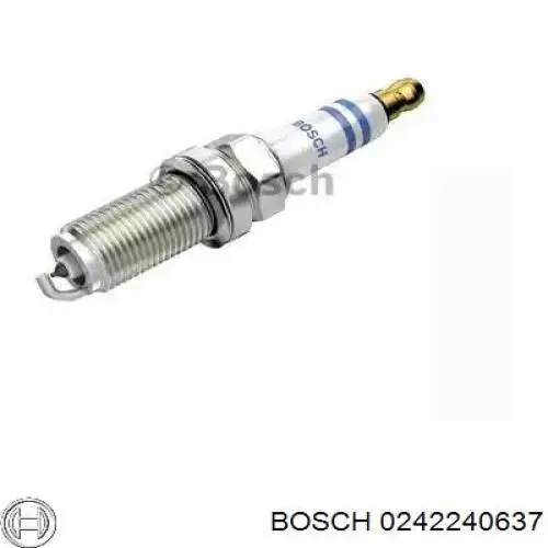 0242240637 Bosch vela de ignição