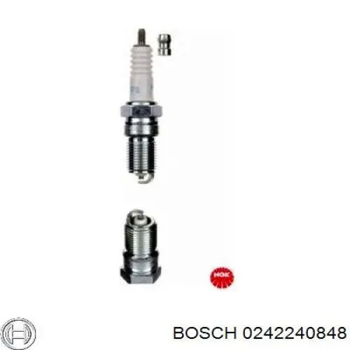 Свечи зажигания 0242240848 Bosch