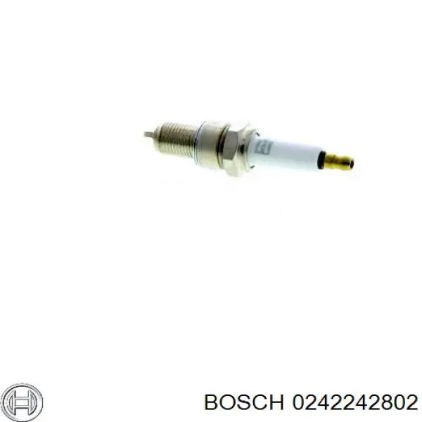 Свечи зажигания 0242242802 Bosch