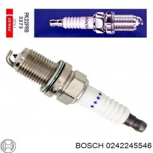 0242245546 Bosch Свечи зажигания