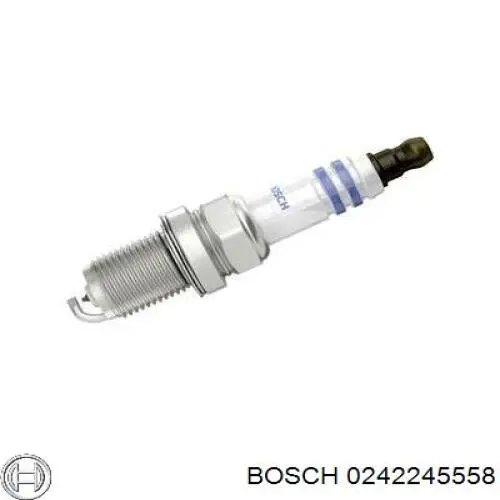 Свеча зажигания Bosch 0242245558