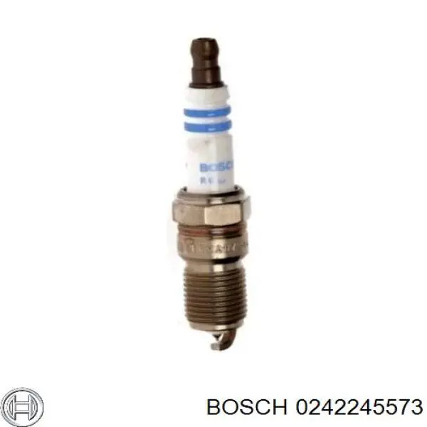 Купить 0242245573 Bosch Свечи автомобильные