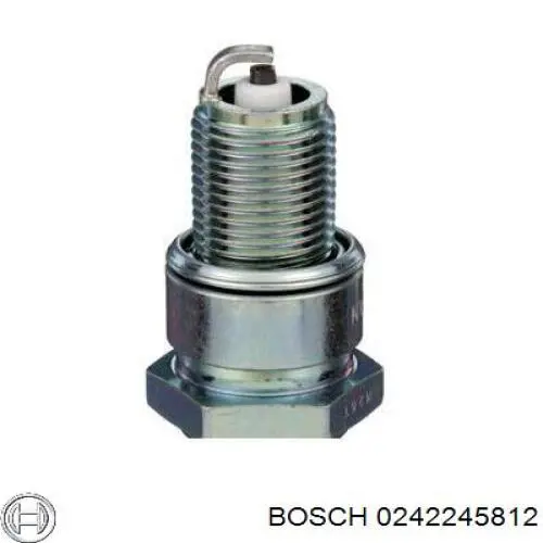 Свеча зажигания Bosch 0242245812 цена, от 3.22 USD