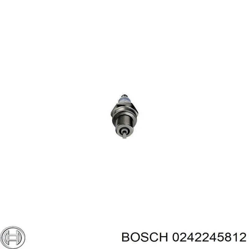 Свеча зажигания Bosch 0242245812 цена, от 3.22 USD
