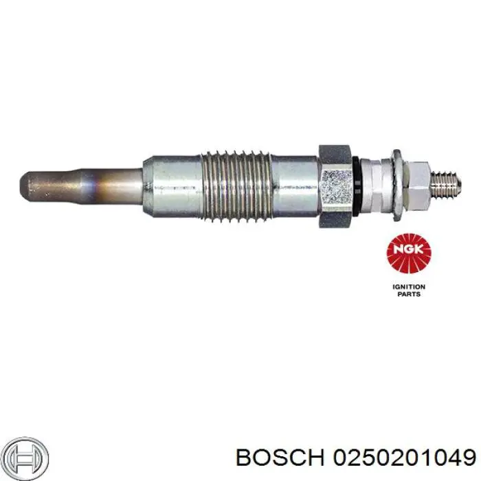 0250201049 Bosch Свечи накаливания