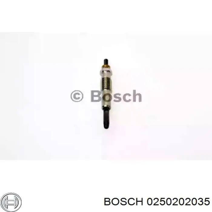 Свеча накала Bosch 0250202035