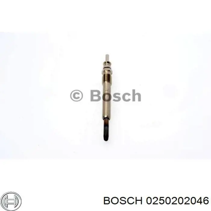 Свечи накала 0250202046 Bosch