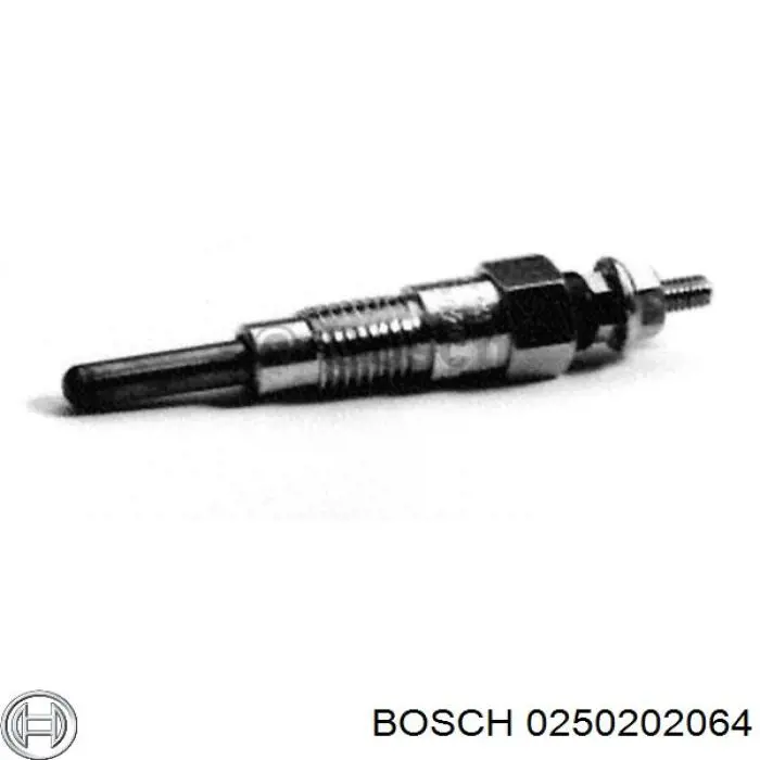 Bujía de incandescencia 0250202064 Bosch