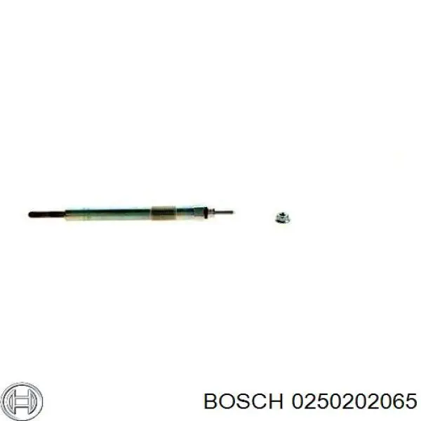 Свечи накала 0250202065 Bosch