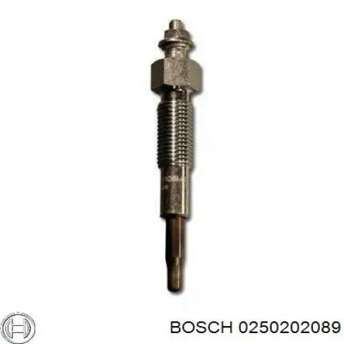 Свечи накала Bosch 0250202089 цена, от 8.67 USD