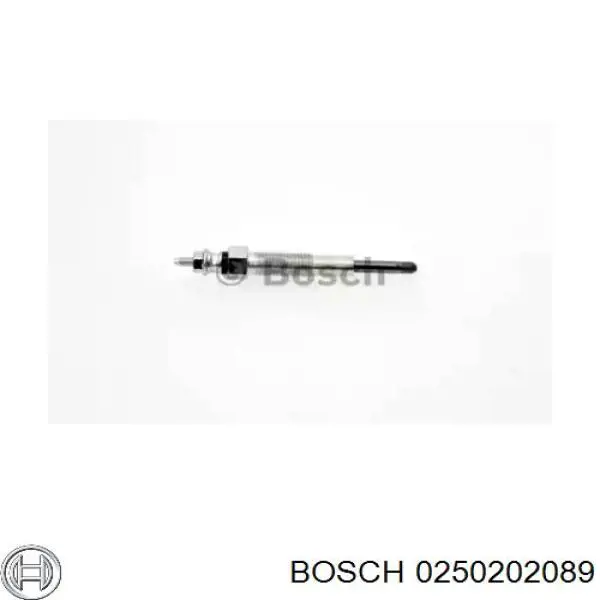 Свечи накала 0250202089 Bosch