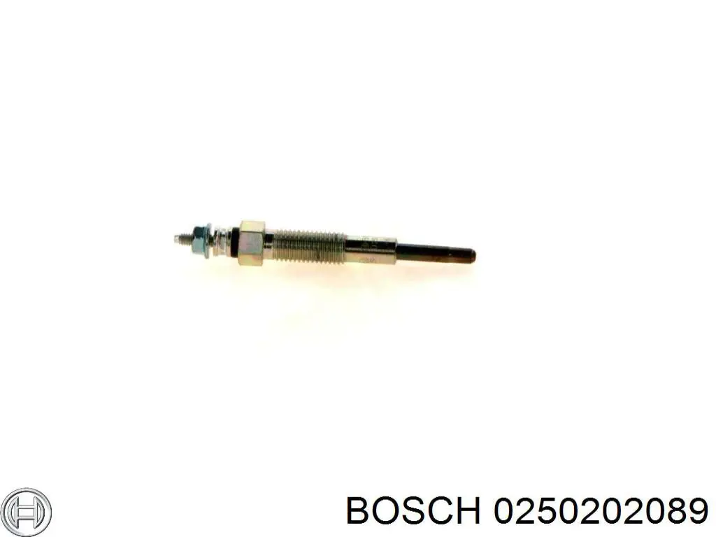 Bujía de incandescencia 0250202089 Bosch