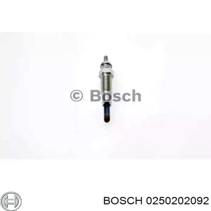 0250202092 Bosch свечи накала