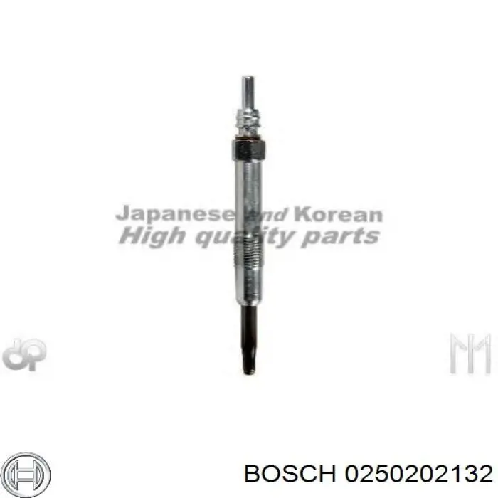 Свечи накала 0250202132 Bosch