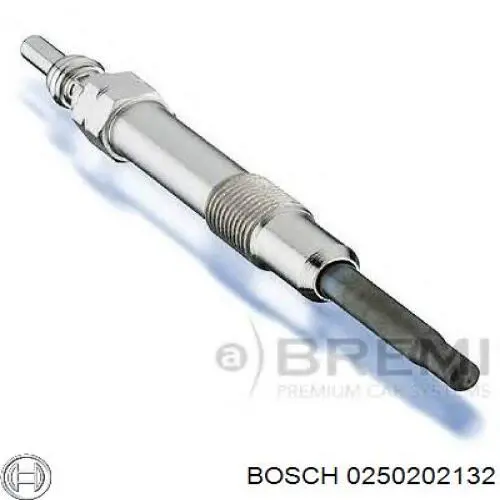 Свічка накалу 0250202132 Bosch