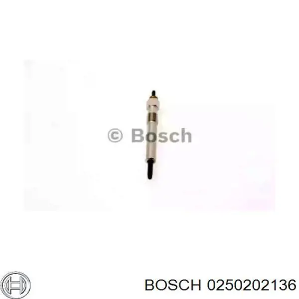 Свечи накала Bosch 0250202136 цена, от 6.83 USD