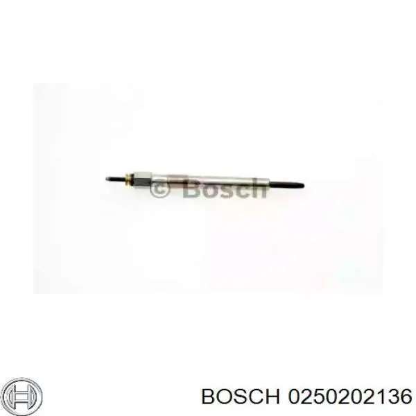 Купить 0250202136 Bosch Свечи накала