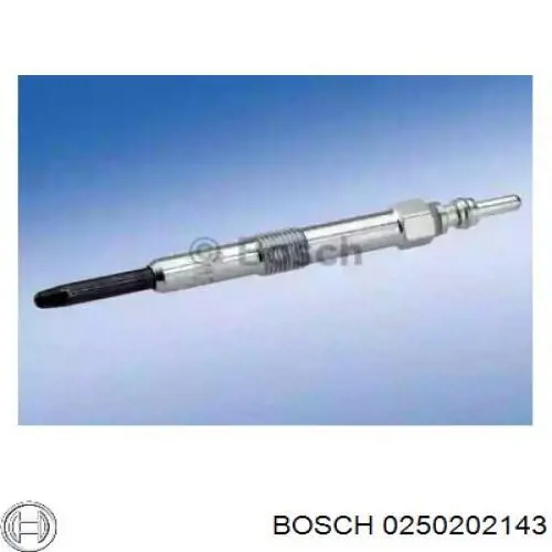 Свечи накала 0250202143 Bosch