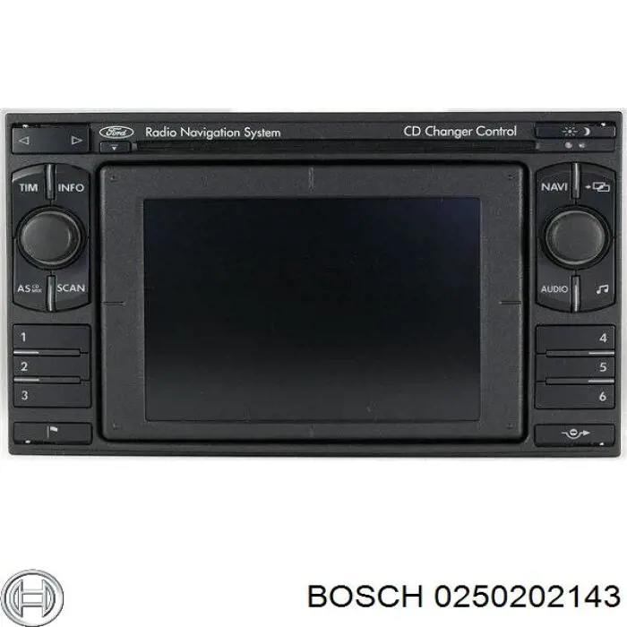 Свечи накала 0250202143 Bosch