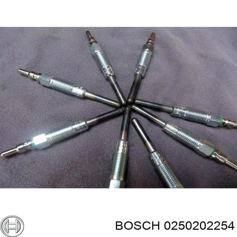 Bujía de incandescencia 0250202254 Bosch