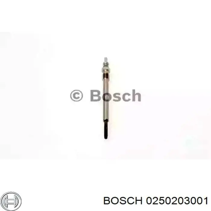 Свечи накала 0250203001 Bosch