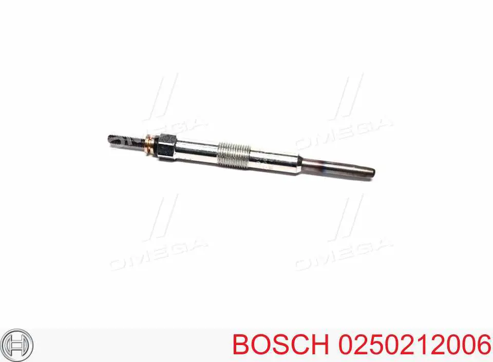 Свеча накала Bosch 0250212006