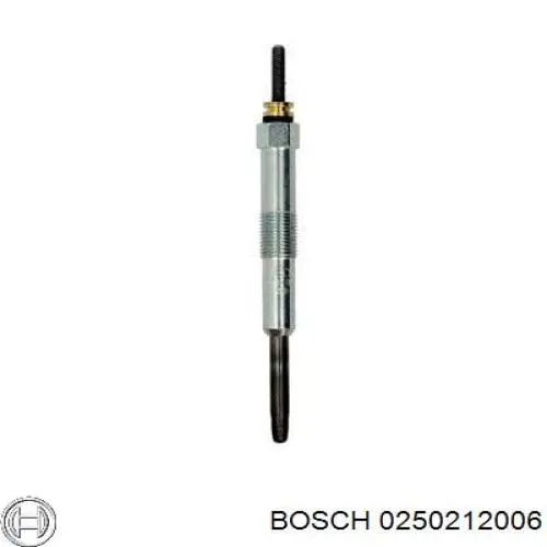 Свічка накалу 0250212006 Bosch