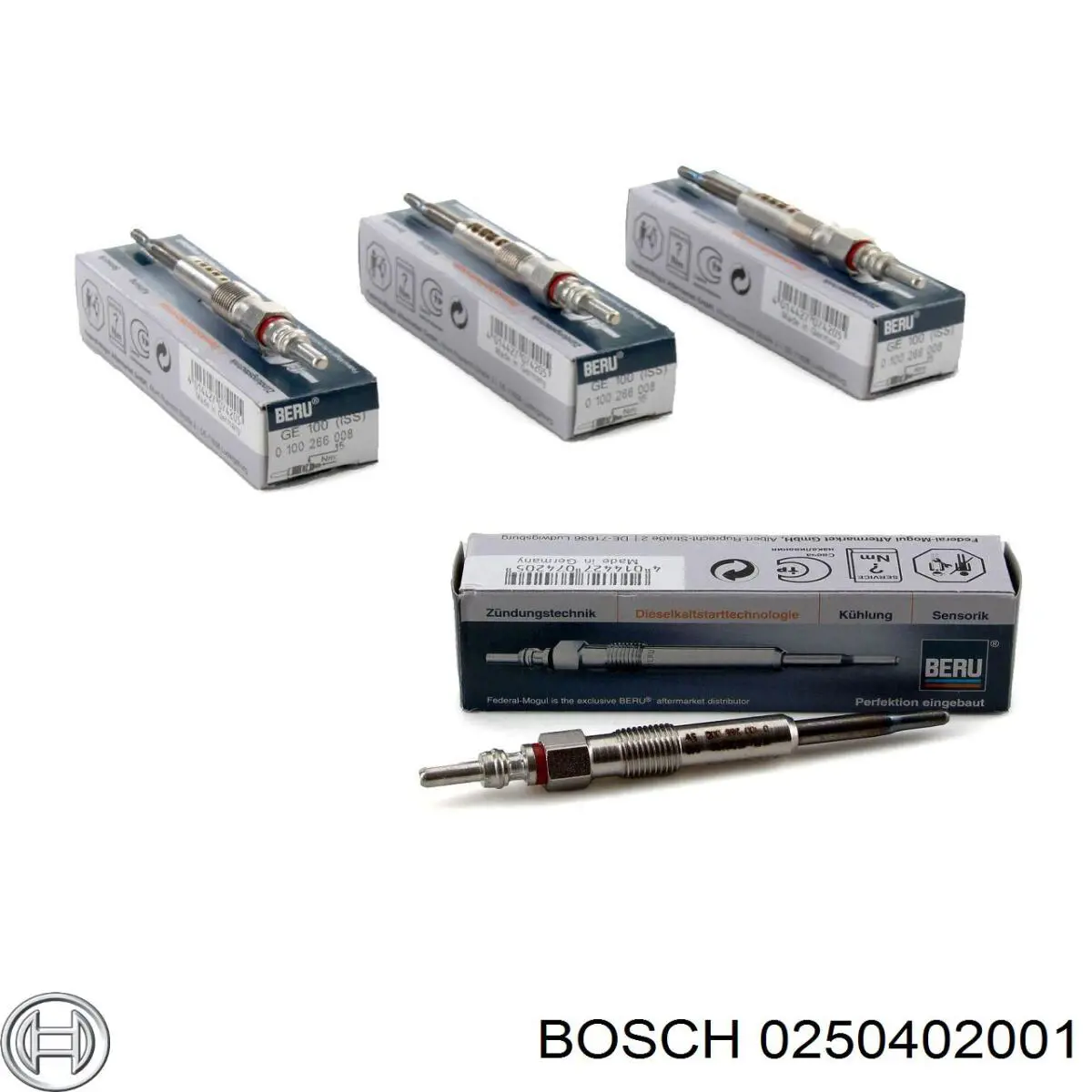 Свечи накала Bosch 0250402001 цена, от 9.15 USD