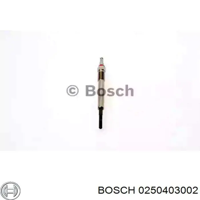 Свеча накала Bosch 0250403002