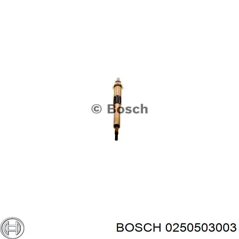 Свечи накала Bosch 0250503003 цена, от 17.85 USD