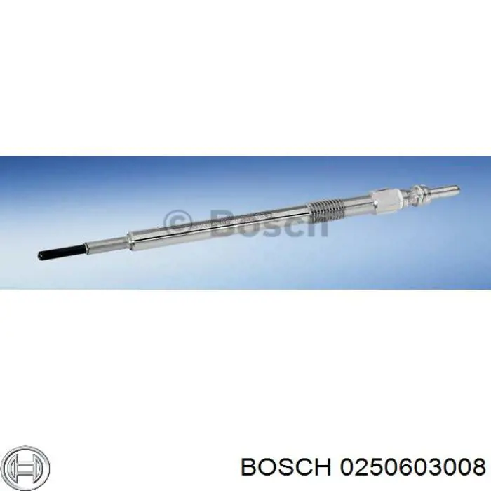 Свечи накала 0250603008 Bosch