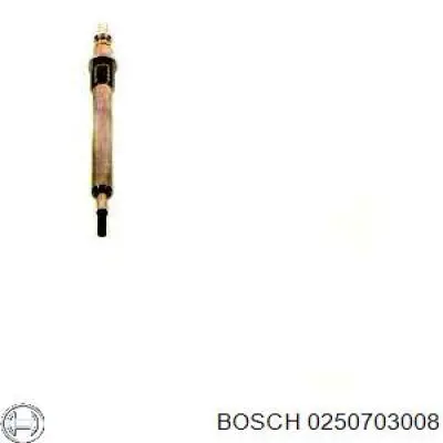 0 250 703 008 Bosch vela de incandescência