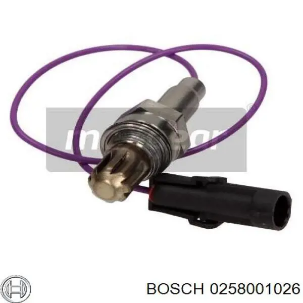 0258001026 Bosch лямбда-зонд, датчик кислорода до катализатора