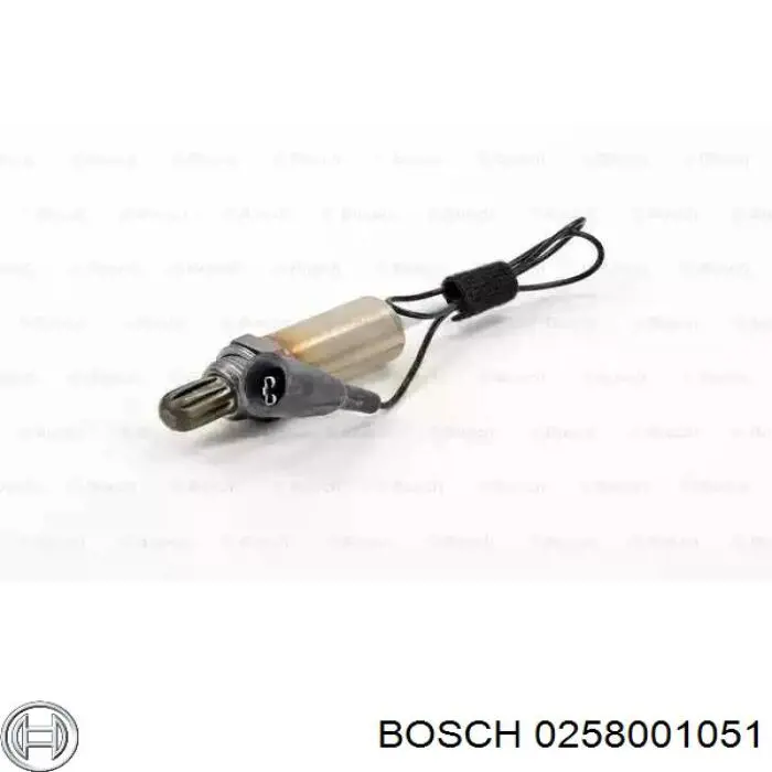 0258001051 Bosch лямбда-зонд, датчик кислорода